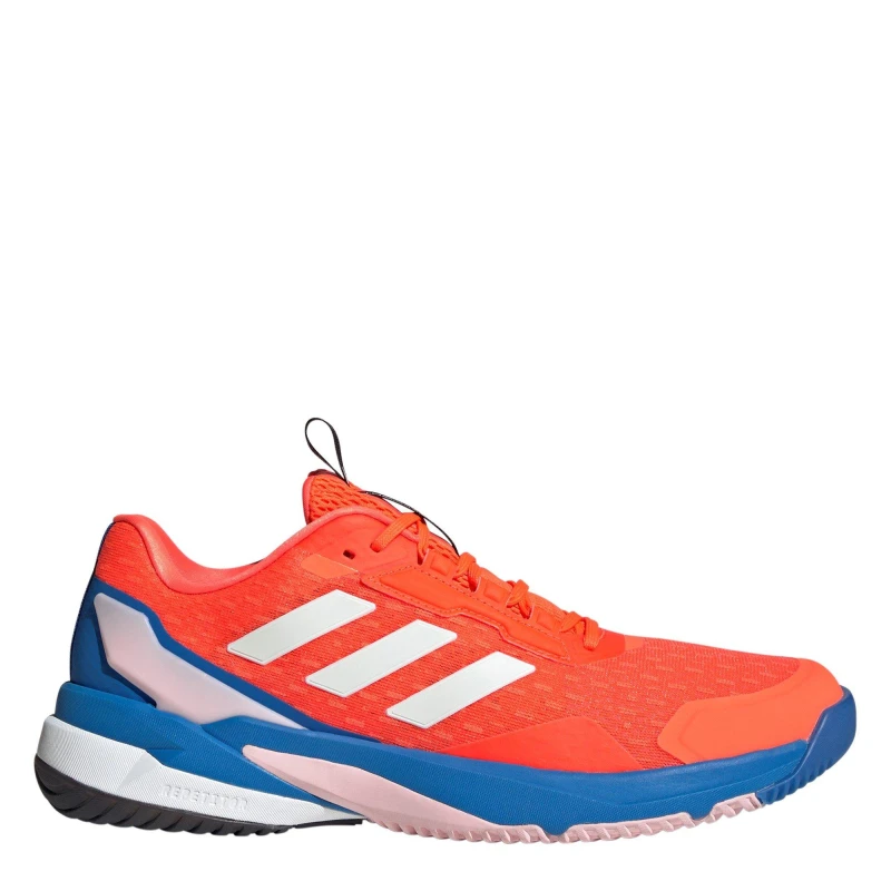 Image of adidas Mens Crazyflight Indoor Volleyball Shoes Royal/Met/Orn male 8 (42)