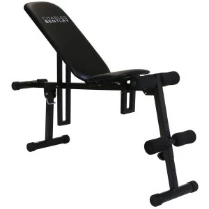 image of Charles Bentley Weight Bench Incline Decline Flat Sit Up Barbell Dumbell Workout