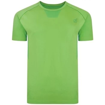 image of Dare 2b Mens Vessel Seamless T-Shirt mens in Green - Sizes UK S,UK M,UK L