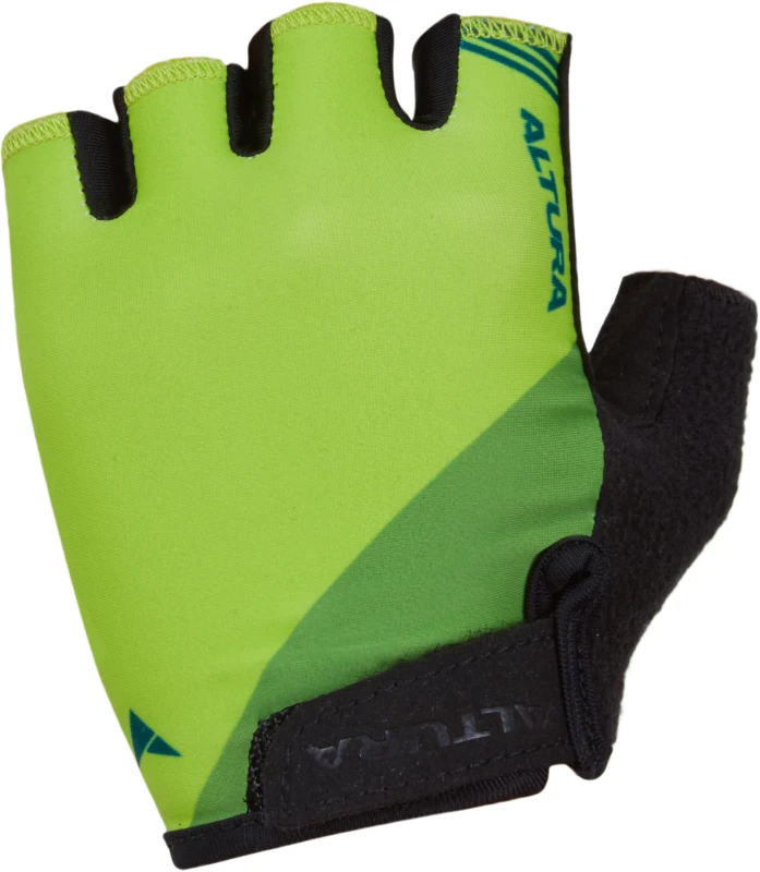 Image of Altura Airstream Kids Cycling Mitts 10 to 12 Years LIME - Cycles UK