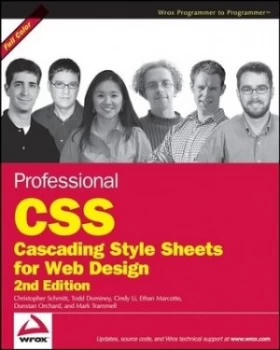 Image of Professional Css by Christopher Schmitt Paperback