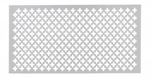 Image of Wickes Decorative MDF Clover Radiator Screen 4 x 607 x 1220mm