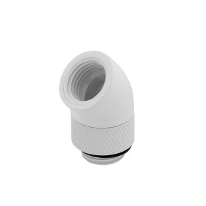 Image of Corsair Hydro X Series 45 Rotary Adapter Dual Pack - White (CX-9055007-WW)
