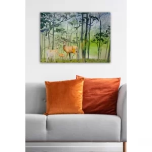 Image of 1408703207-5070 Multicolor Decorative Canvas Painting