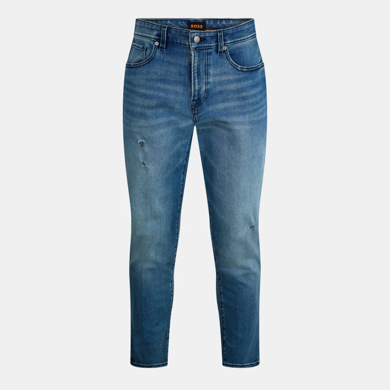 Image of Boss Mens Re.Maine Bo Tapered Jeans Navy male 29W L