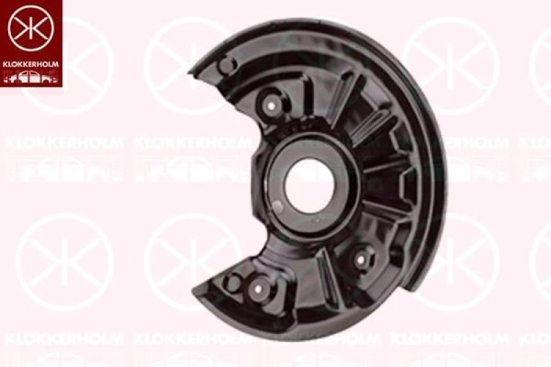 Image of KLOKKERHOLM Brake disc backing plate KLOKKERHOLM 9535875