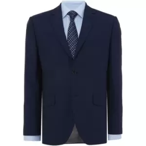 Image of Howick Tailored Haven Slim Fit Tonic Suit Jacket - Blue