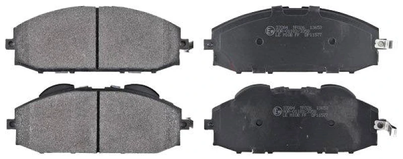 Image of A.B.S. 37084 Brake pad set with acoustic wear warning Brake Pad Set,disc brake (402)