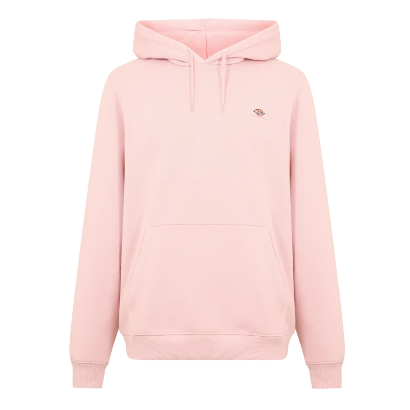 Image of Dickies Mens Oakport Over-the-head Hoodie Bridal Rose male Small