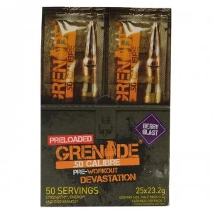 image of Grenade 50 Calibre Preload 24g Sachet - Berry Blast 2