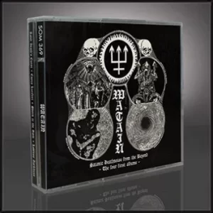 Image of Watain Satanic deathnoise from the beyond CD multicolor
