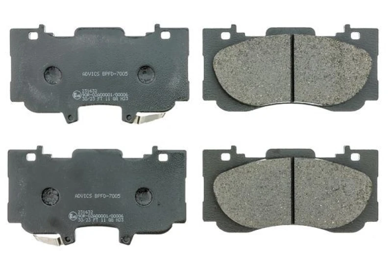 Image of AISIN BPFD-7005 Brake pad set Brake Pad Set,disc brake (402)