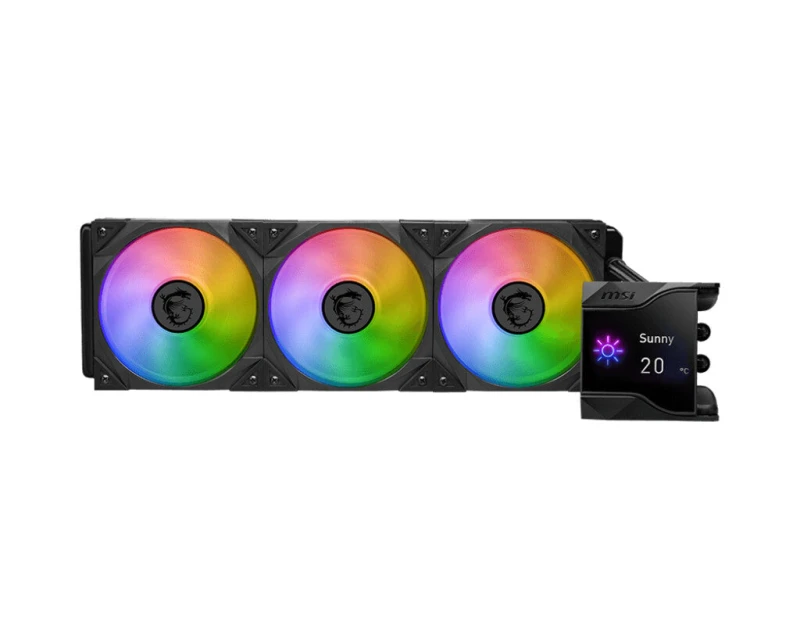 Image of MSI MSI MPG CORELIQUID D360 computer cooling system Processor All-in-One liquid cooler 12cm Black MPG CORELIQUID D360