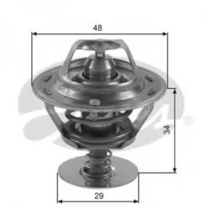 Image of Gates Thermostat coolant TH39082G1