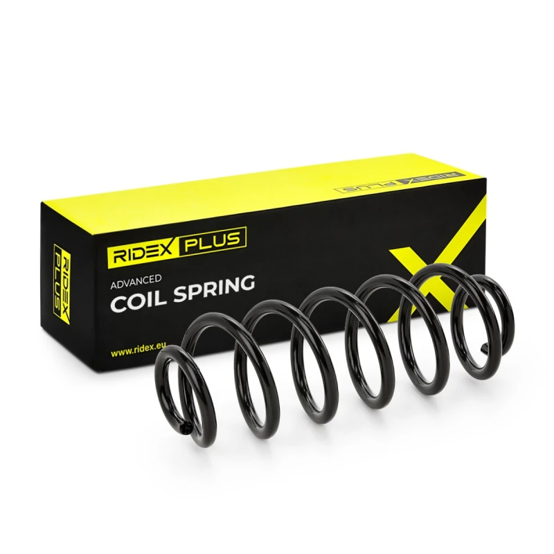 Image of RIDEX PLUS 188C0343P Coil spring Rear Axle Coil Spring (188)