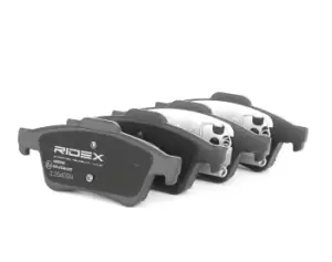 Image of RIDEX Brake pad set 402B0145 Brake pads,Brake pad set, disc brake OPEL,FORD,RENAULT,Vectra C Caravan (Z02),Signum CC (Z03),Vectra C Limousine (Z02)