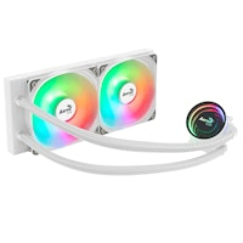 Image of Aerocool Oasis L240 ARGB White All In One CPU Cooler - 240mm