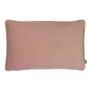 Image of Cosmo Rectangular Velvet Cushion Blush
