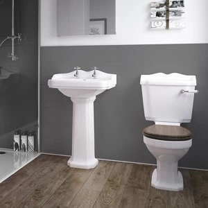 Image of Splashwall Gloss Grey Tile effect Shower Panel (H)2420mm (T)3mm