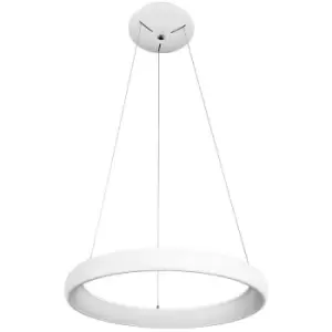 Italux Lighting - Italux Alessia - Modern LED Hanging Pendant White, Warm White 3000K 2200lm