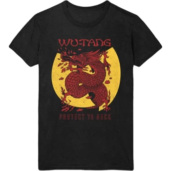 Image of Wu-Tang Clan - Inferno Unisex Small T-Shirt - Black