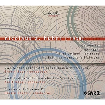 image of SWF Sinfonieorchester Baden-Baden & Freiburg - Nicolaus A. Huber: Gespenster/HARAKIRI/L'inframince/No Exit... CD