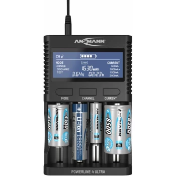 Image of 1001-0080-UK Powerline 4 Ultra UK - Ansmann