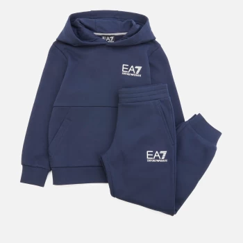 Image of Emporio Armani EA7 Sporty Core Identity Tracksuit Navy Size 8 Years Boys