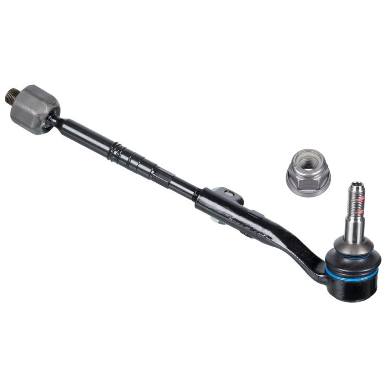 Image of FEBI BILSTEIN 44670 Tie Rod Front Axle Right, with lock nut Rod Assembly (284)