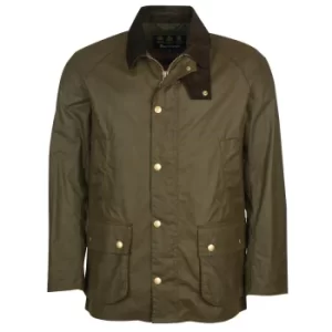 Image of Barbour Mens Bodey Wax Jacket Archive Olive/Classic Small