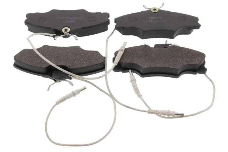 Image of MAPCO 6463 Brake pad set Front Axle, incl. wear warning contact Brake Pad Set,disc brake (402)