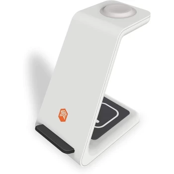 Image of STM ChargeTree - 3 in 1 Wireless Charger - White