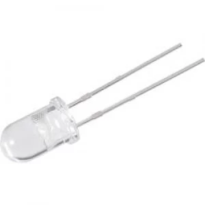 LED wired Yellow Circular 10 mm 1370 mcd