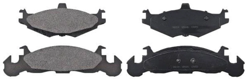 Image of A.B.S. 38219 Brake pad set without integrated wear sensor Brake Pad Set,disc brake (402)