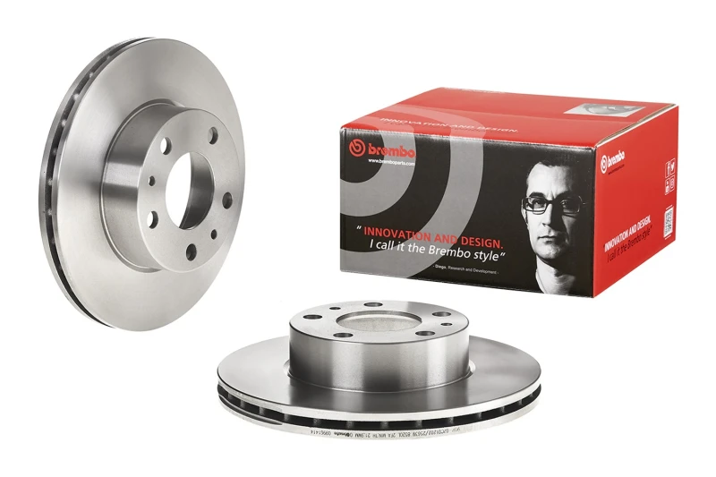 Image of BREMBO Brake disc BREMBO 09.9614.14