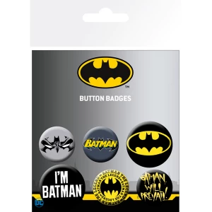 image of Batman Comics Mix Badge Pack