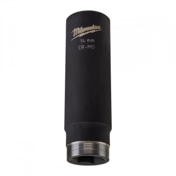 Image of .milwaukee. - Milwaukee SHOCKWAVE Deep 1/2' 16mm Impact Duty Hexagon Socket