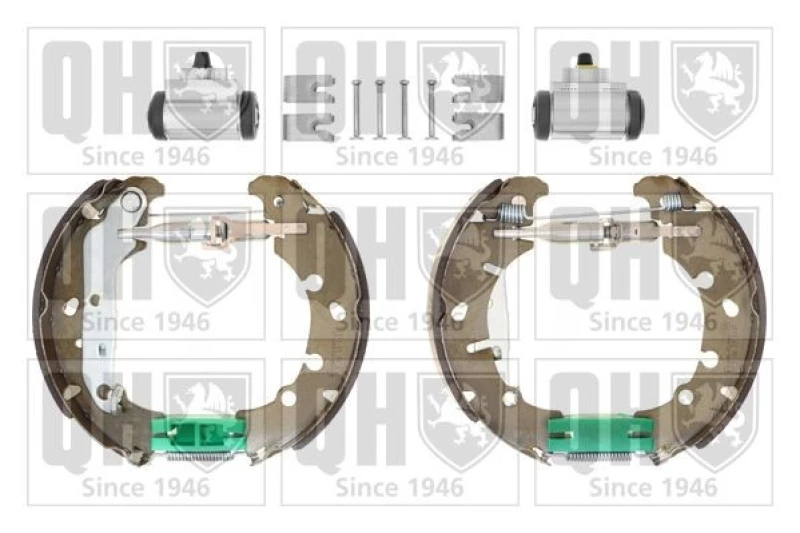 Image of QUINTON HAZELL Brake Shoe Set QUINTON HAZELL BS1116K2