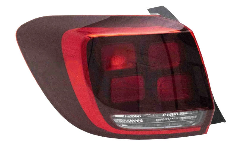 Image of PRASCO DA2284154 Rear light TYC without bulb holder, Left Combination Rearlight (391)