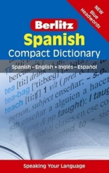 Image of Berlitz Spanish Compact Dictionary by Lexus Paperback