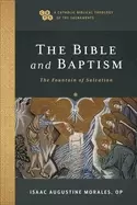 Image of bible and baptism the fountain of salvation