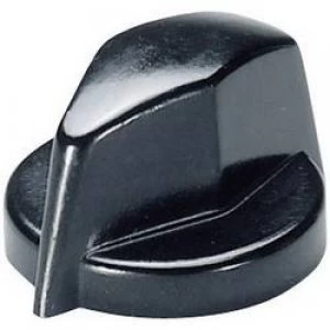 Image of Control knob hand Black x H 18.8mm x 12.5mm OKW