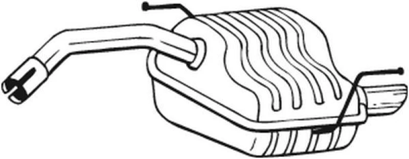 Image of Rear silencer BOSAL 100-171