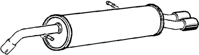 Image of VEGAZ PGS-362 Rear silencer End Silencer (3437)