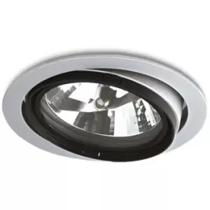 Netlighting Round Recessed Downlight Aluminum G53 Bulb