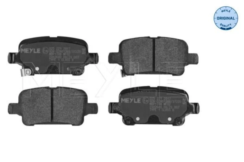 Image of Brake pad set MEYLE 025 221 2917